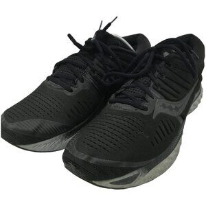 Saucony Hurricane 22 Black Gray Running Tennis Shoes Size 11.5 Mens Low Top